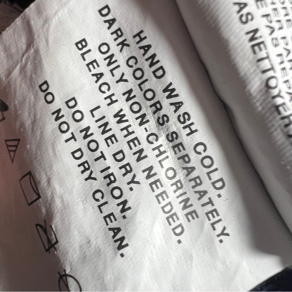 Nautica Navy + White Nautical Zip-Up Beach Cover Up w/ Hood + Pockets, Medium - Picture 10 of 11